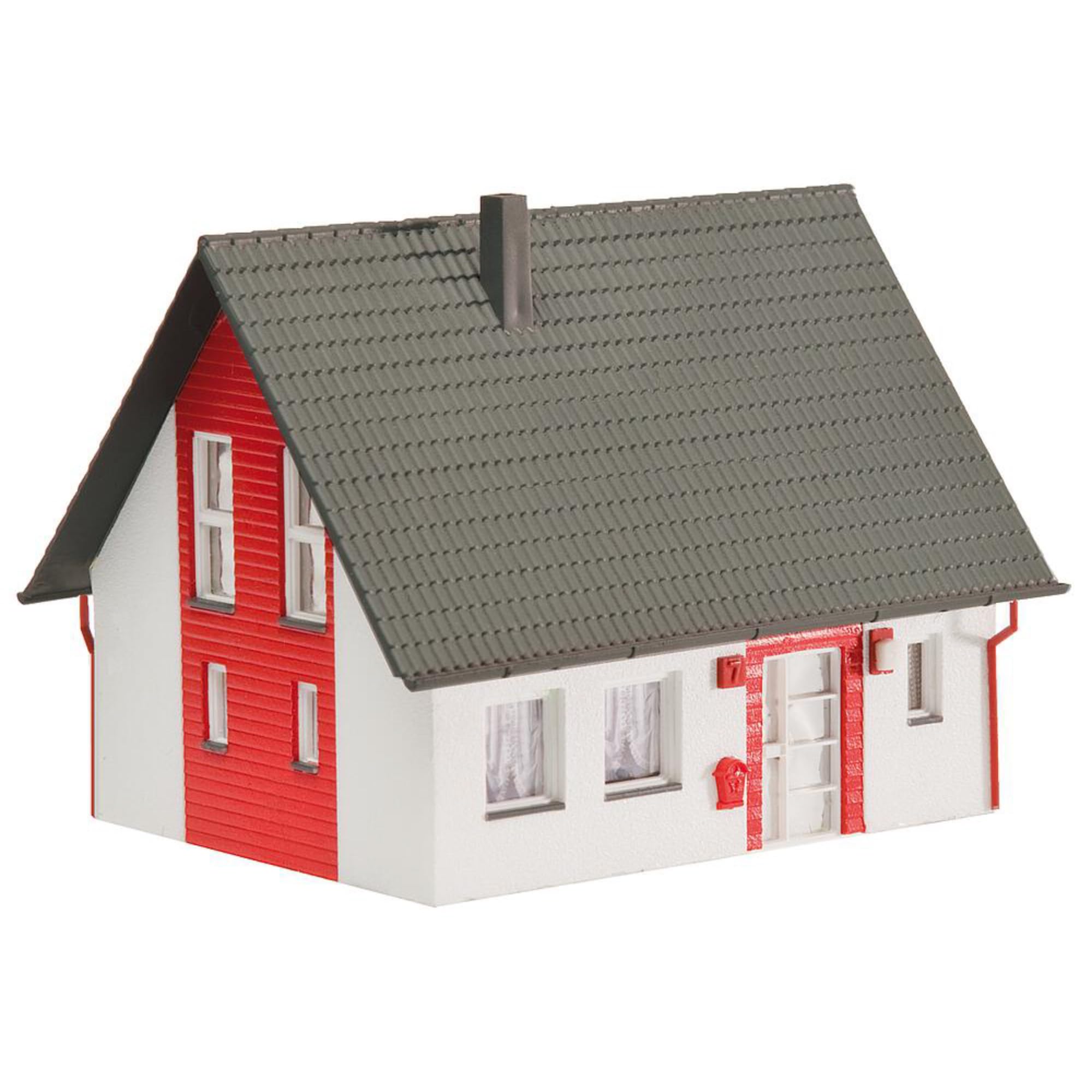 faller-einfamilienhaus-rot-h0-bausatz-101-x-117-x-83-mm image 1