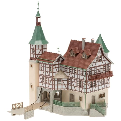 faller-jagdschloss-falkeneck-modellbausatz-h0-176-teile-188-x-134-x-225-mm image 7