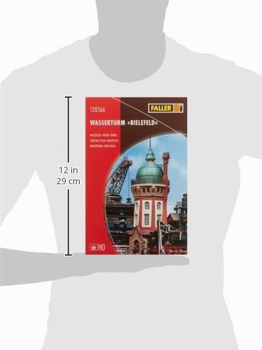 faller-120166-wasserturm-bielefeld-h0-bausatz-grau-braun image 3