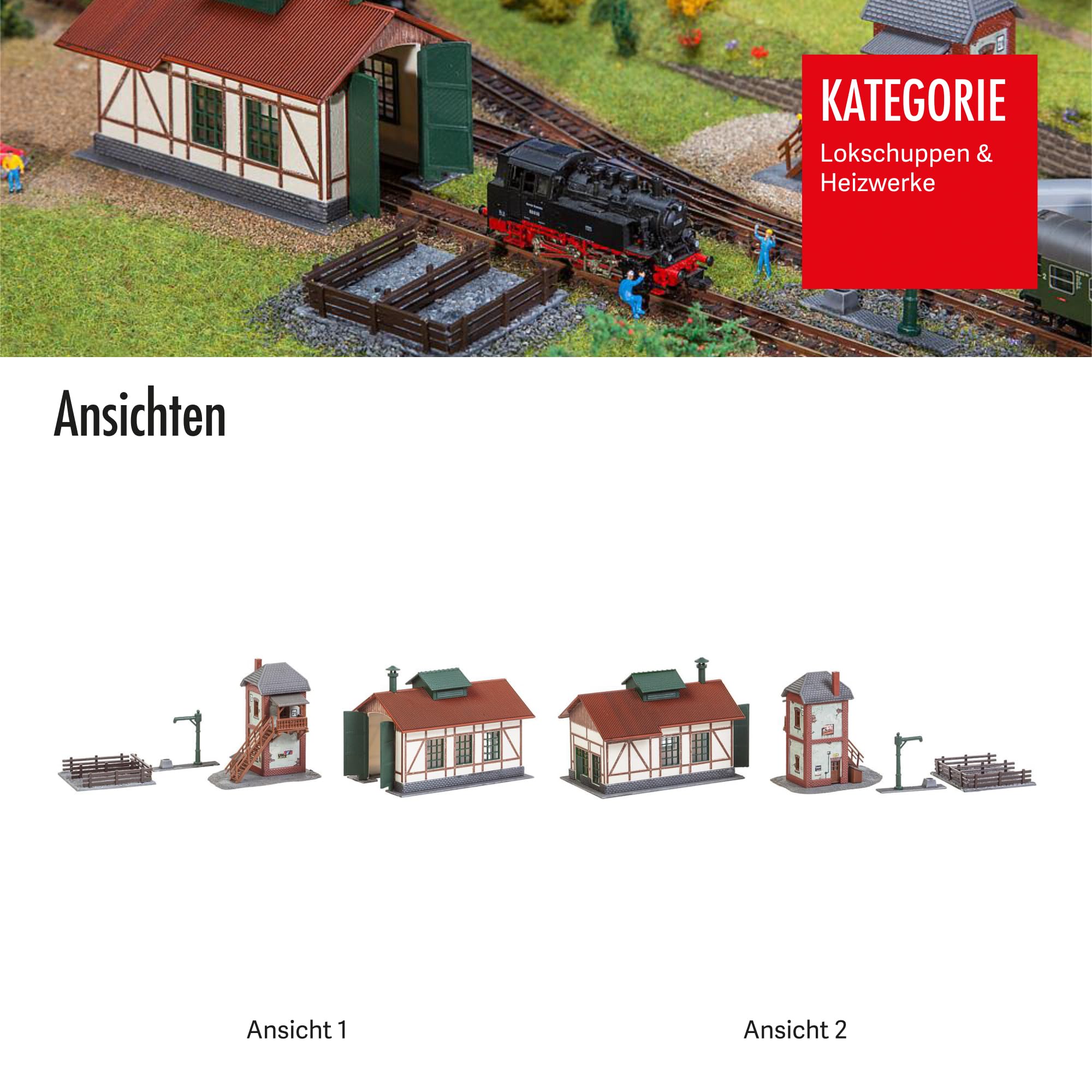 faller-nebenbahnlokschuppen-mit-blockstelle-spur-n-99-teile-epoche-ii image 5