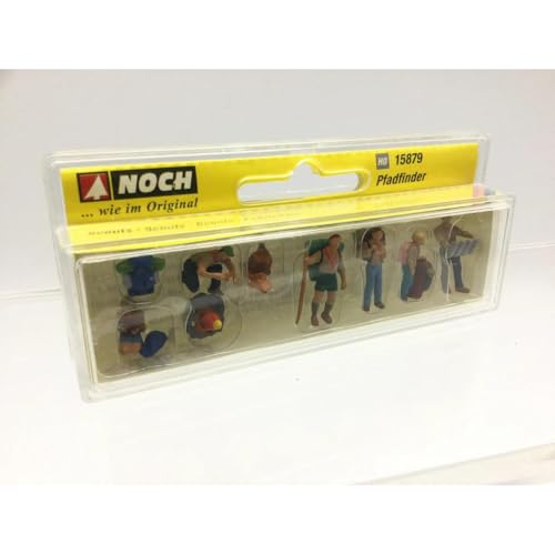 noch-figuren-set-pfadfinder-h0-6-figuren-mit-lagerfeuer image 3