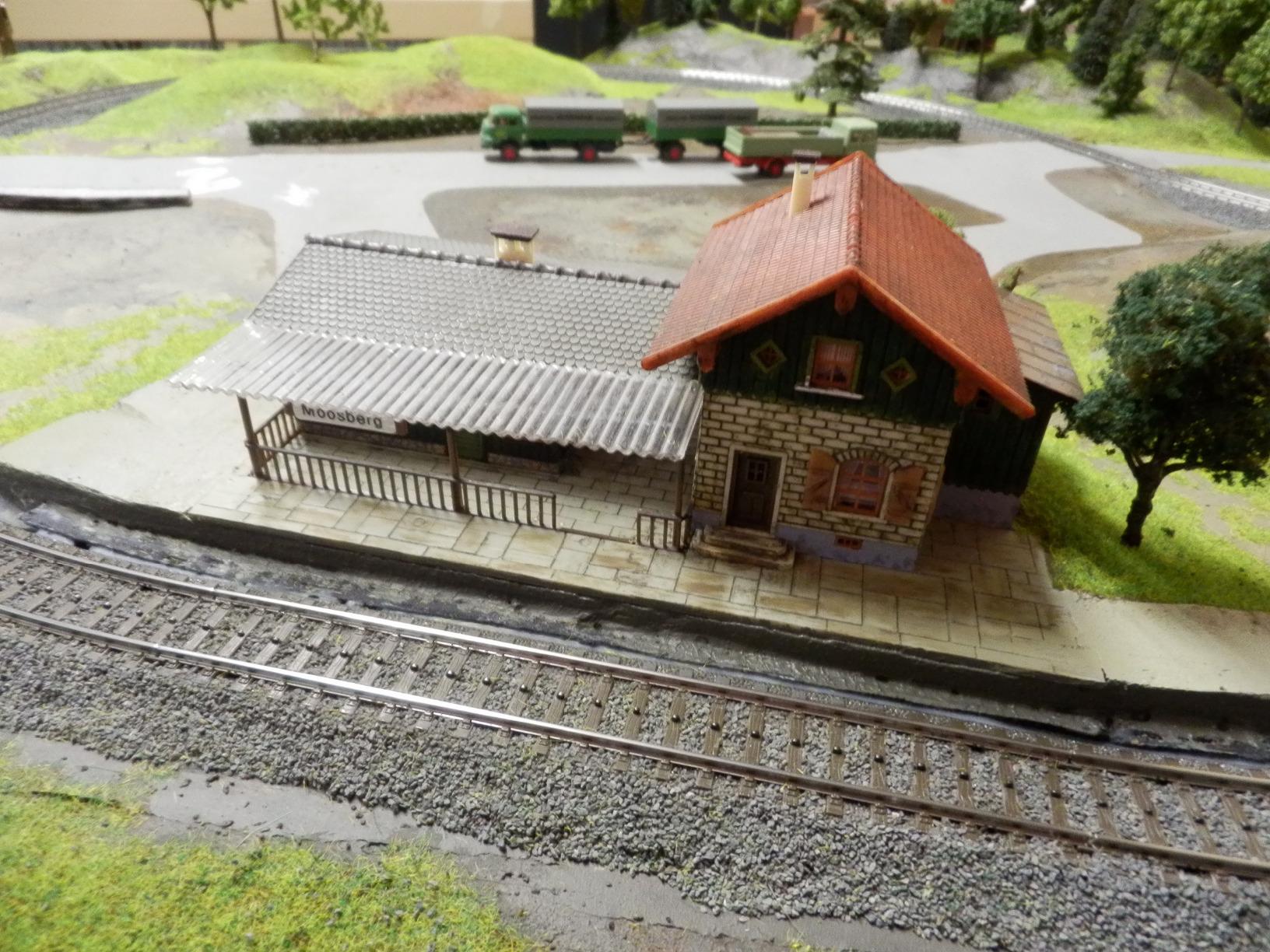 Schöner kleiner Bahnhof