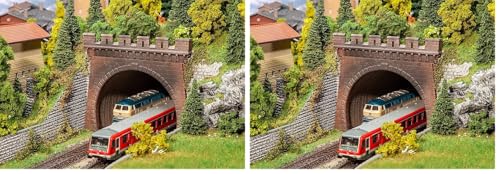 faller-2-tunnelportale-2-gleisig-h0-naturstein image 4