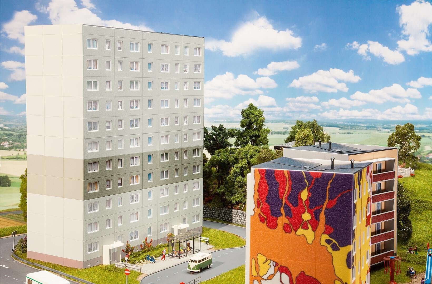 faller-130802-plattenbau-p2-erg-nzung-h0-2-stockwerke-bausatz-epoche-iii image 3
