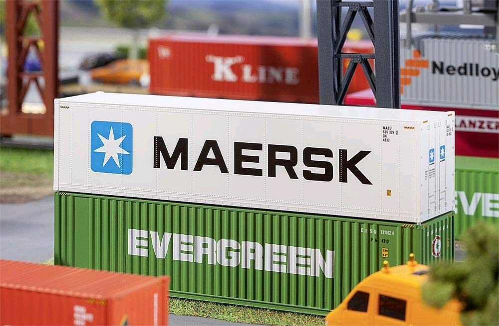 faller-40-hi-cube-refrigerator-container-maersk-h0 image 1