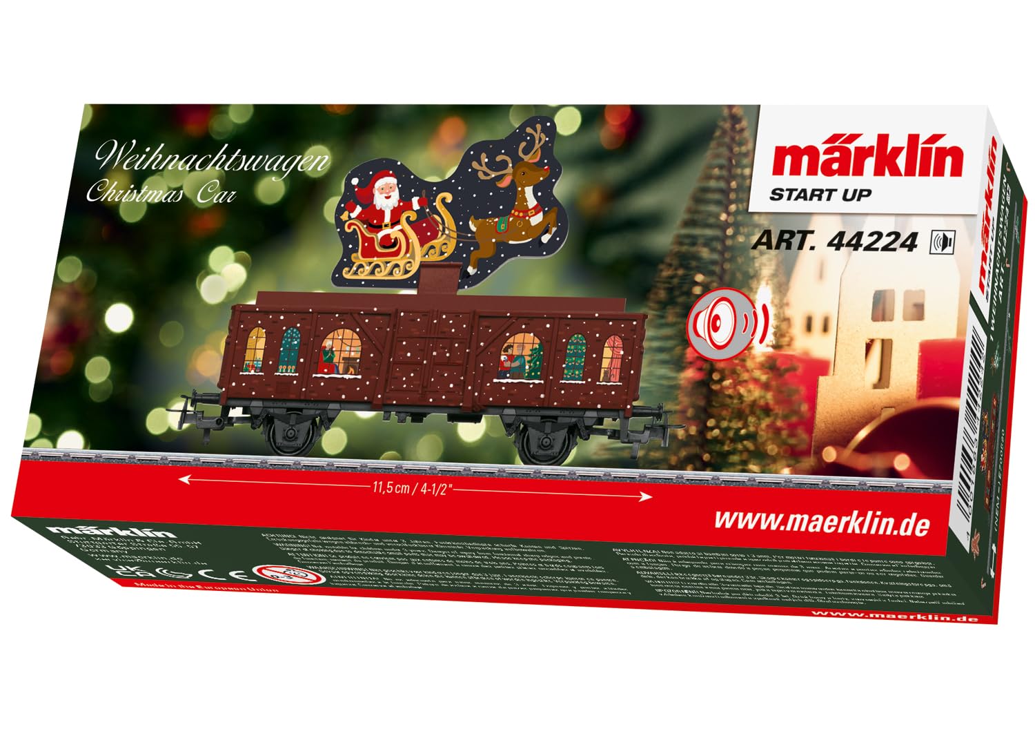 m-rklin-44224-start-up-weihnachtswagen-mit-sound-h0 image 1