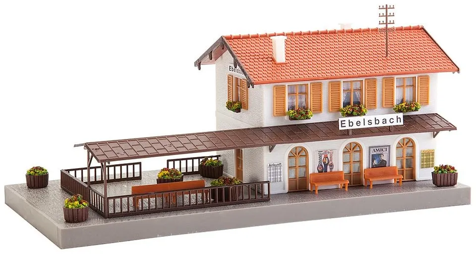 faller-bahnhof-ebelsbach-h0-bausatz-220x110x105-mm-101-teile image 1