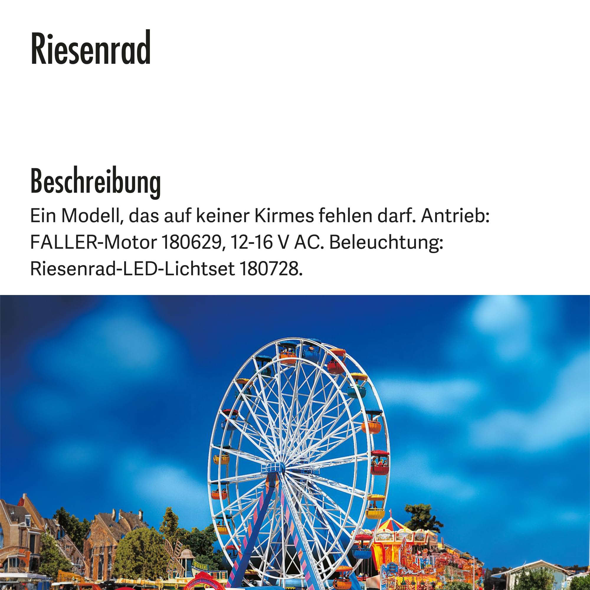 faller-140312-riesenrad-kirmes-bausatz-h0 image 4