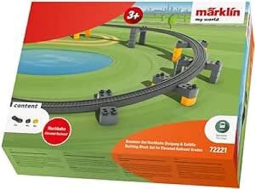 m-rklin-my-world-72221-baustein-set-hochbahn-steigung-gef-lle-spur-h0 image 4