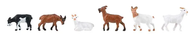 faller-ziegen-tier-set-h0-modellfiguren image 1