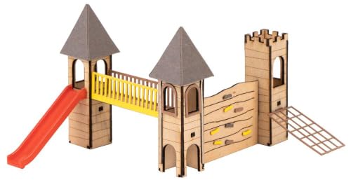 faller-spielplatz-h0-lasercut-mini-mit-spielt-rmen-und-rutsche image 6