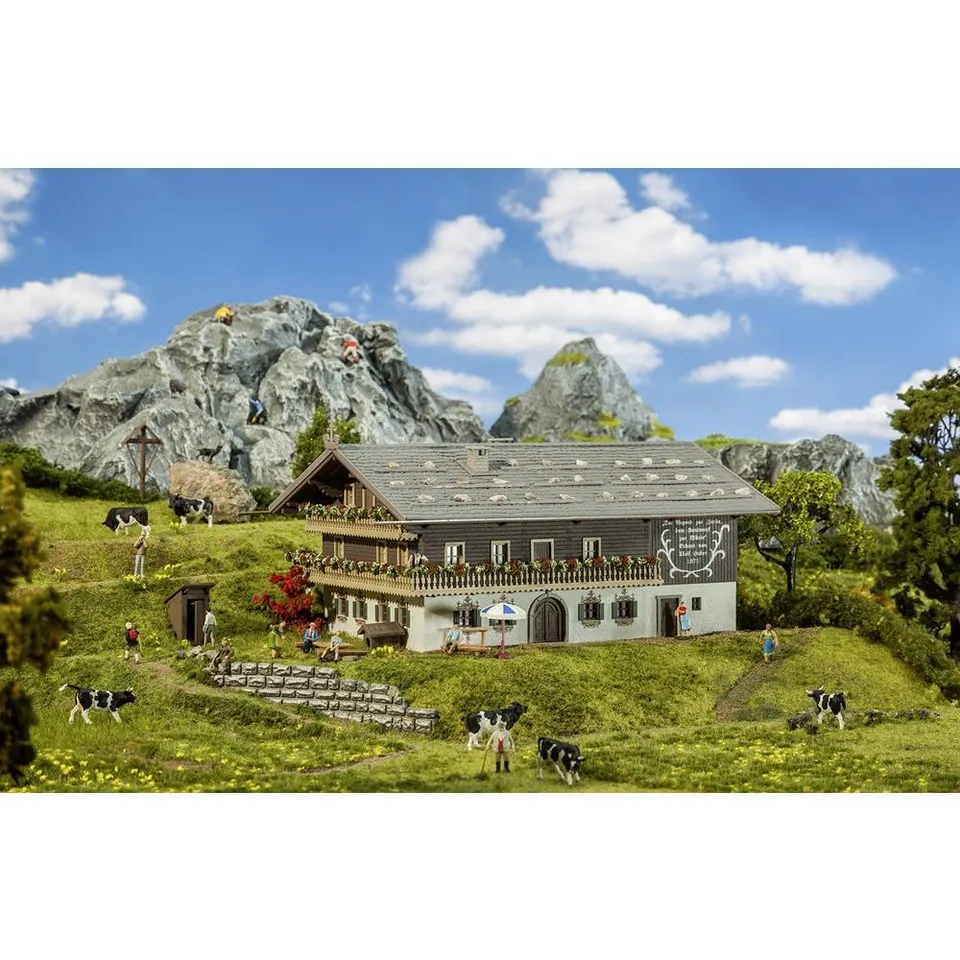 faller-gro-er-alpenhof-h0-geb-ude-bausatz image 1
