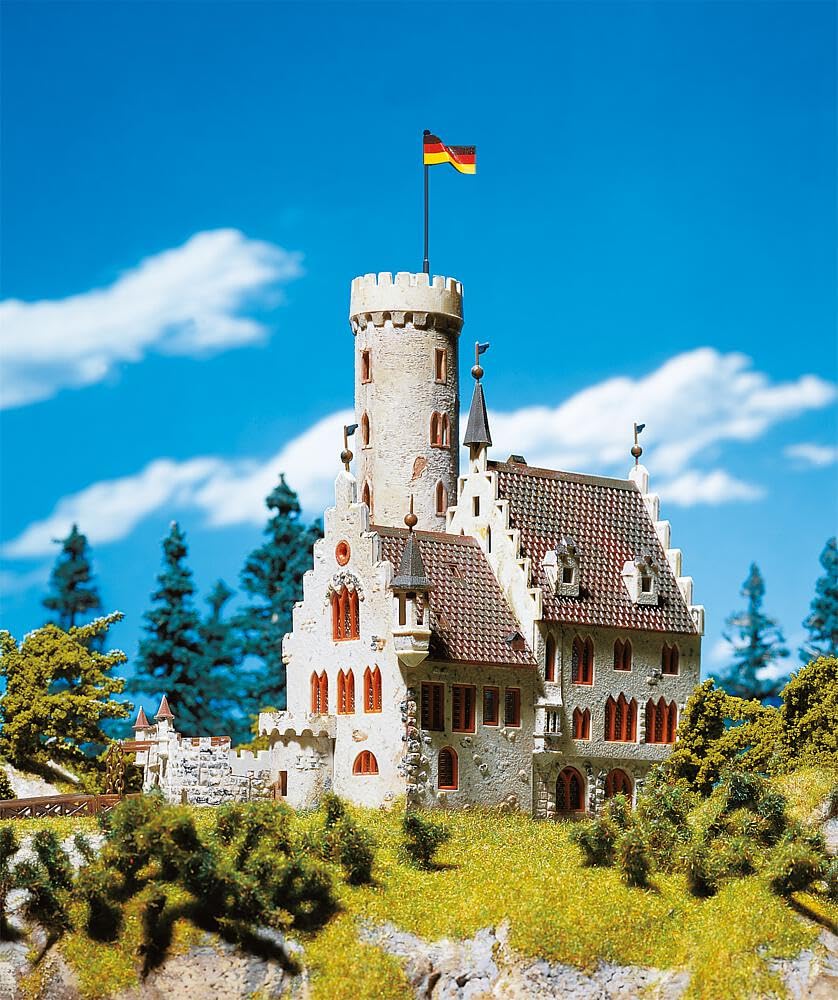 faller-232242-wasserburg-mit-wassergraben-spur-n-bausatz image 1