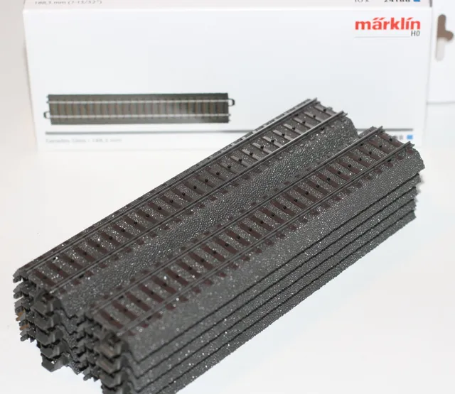 m-rklin-24188-c-gleis-gerade-h0-188-3-mm-10-st-ck image 1