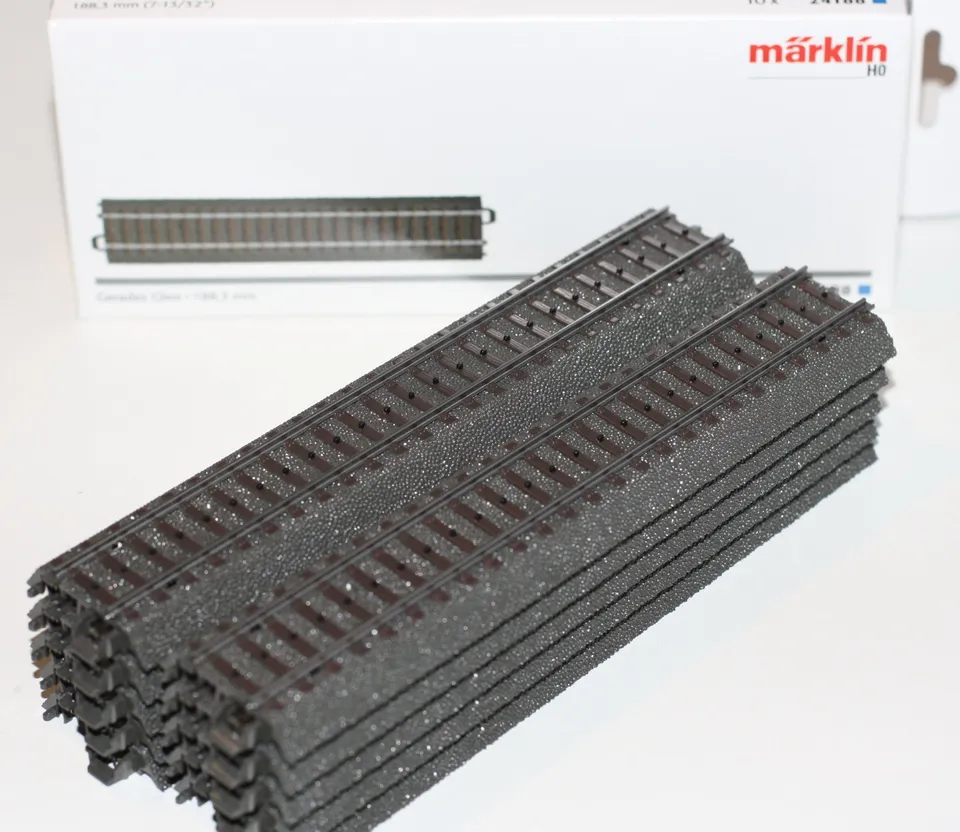 m-rklin-24188-c-gleis-gerade-h0-188-3-mm-10-st-ck image 1