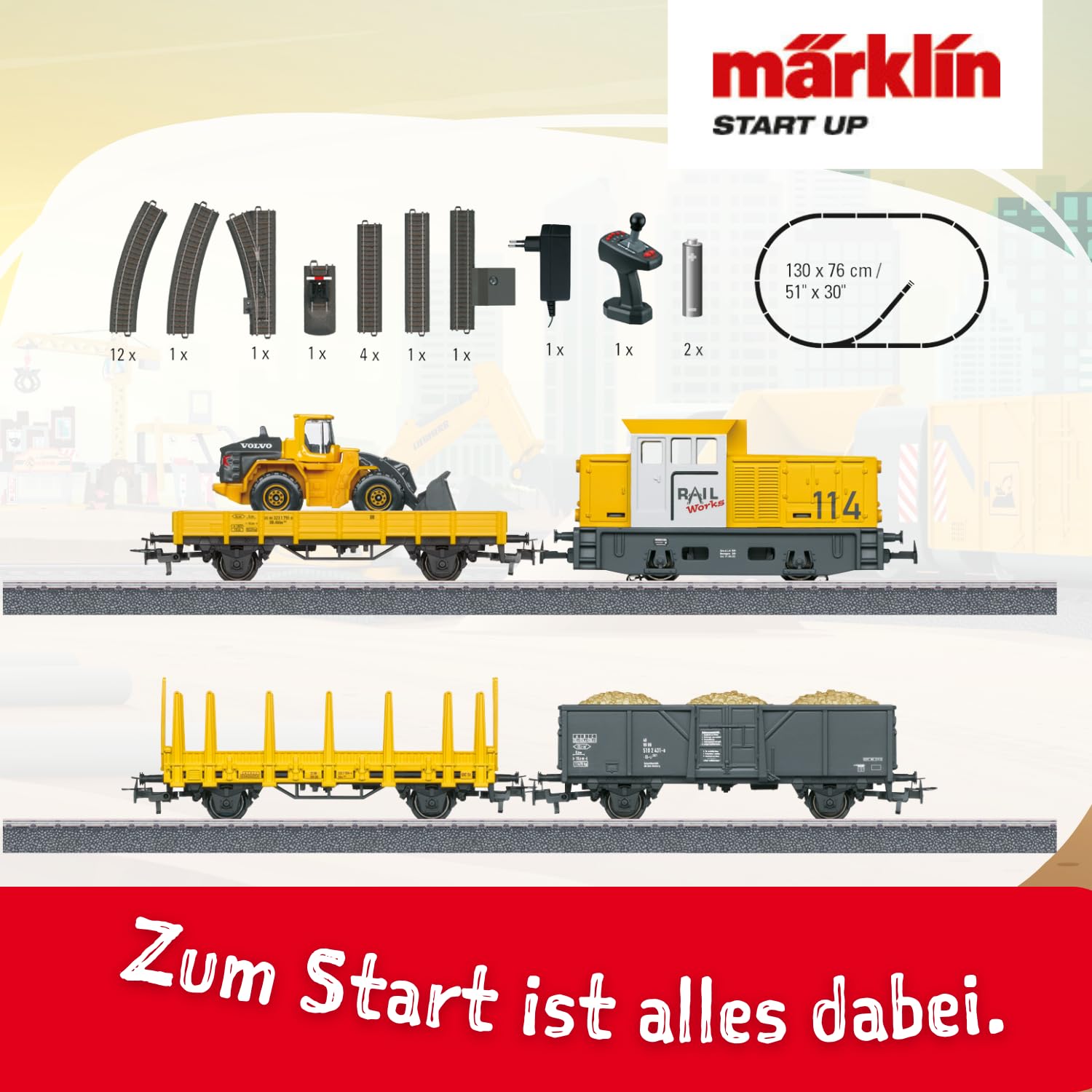m-rklin-29188-start-up-startpackung-baustelle-startset-spur-h0 image 2