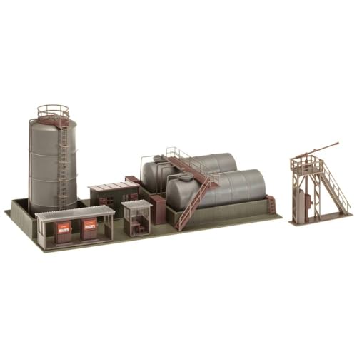 faller-120157-llager-mit-dieseltankstelle-und-lkran-geb-udebausatz-spur-h0 image 3