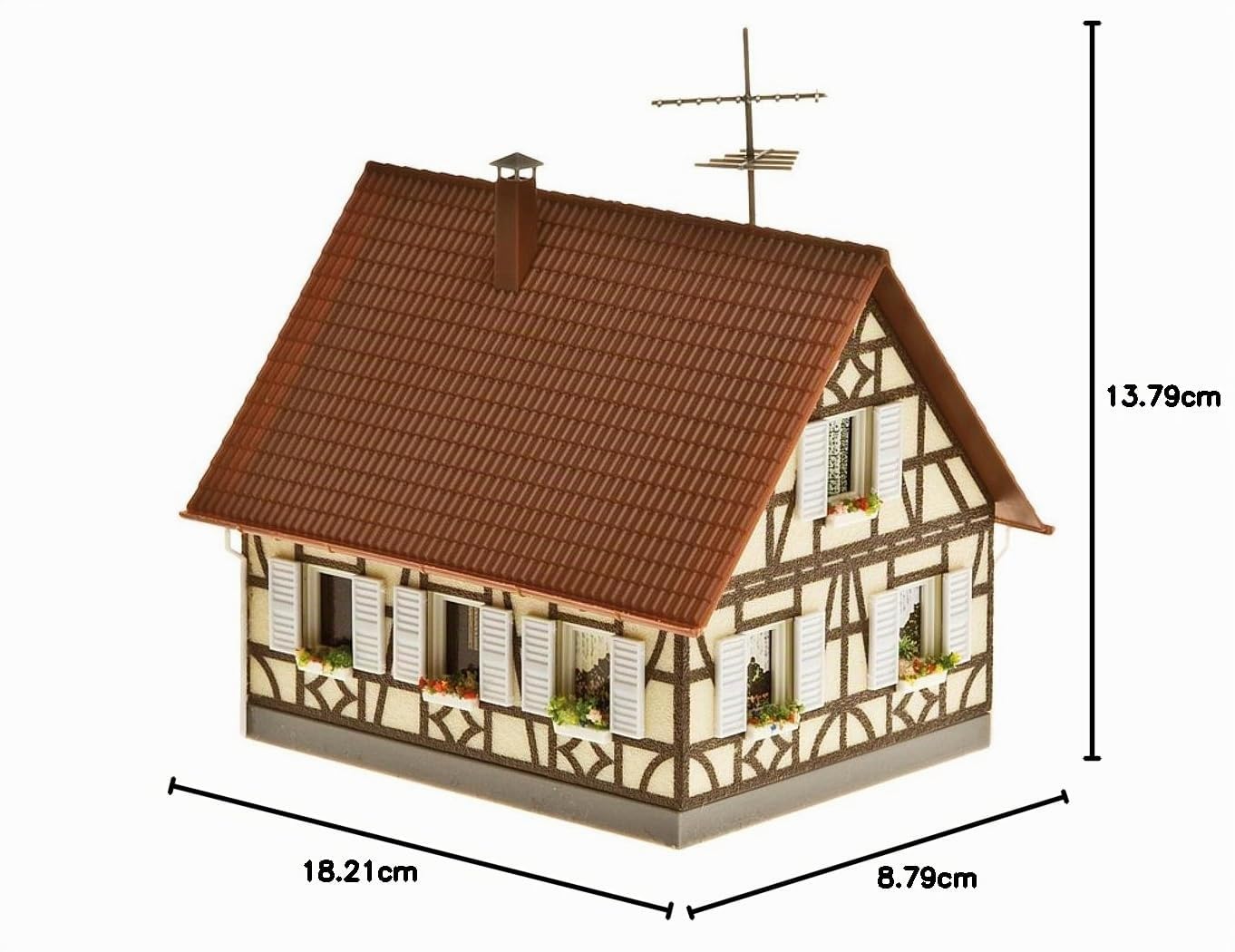 faller-130221-einfamilienhaus-h0-bausatz image 5