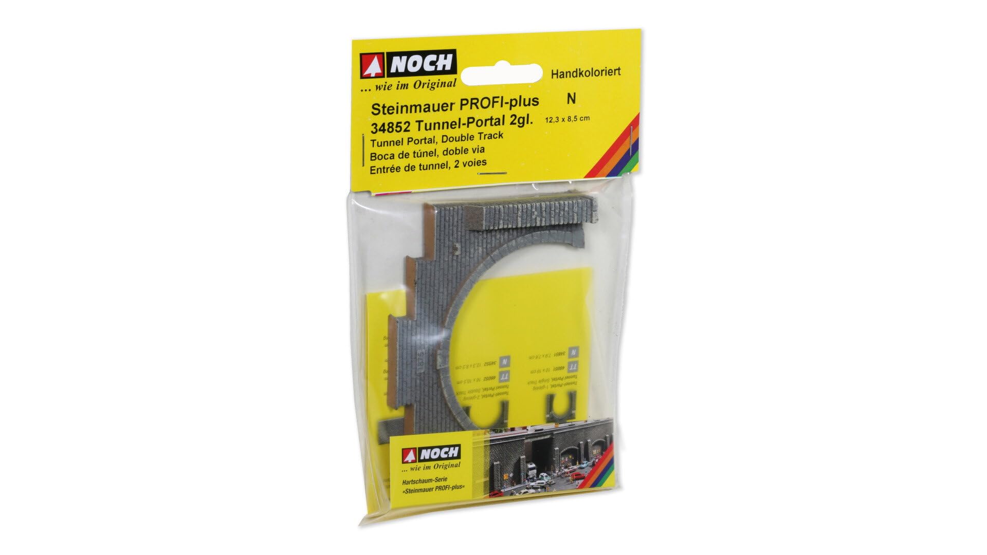 noch-tunnel-portal-2-gleisig-steinmauer-profi-plus-12-3-x-8-5-cm-spur-n image 2