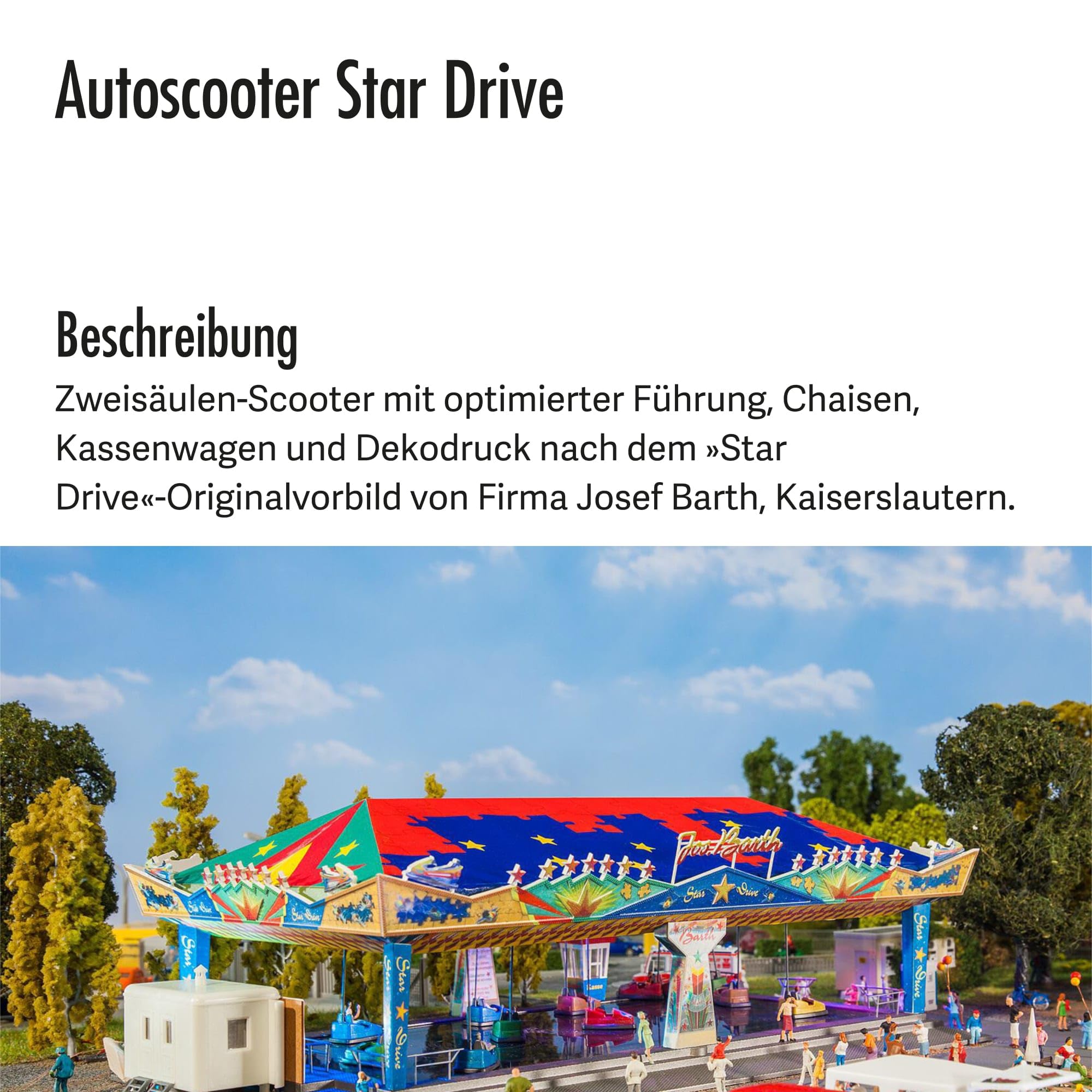 faller-140422-h0-autoscooter-star-drive-fahrgesch-ft image 3