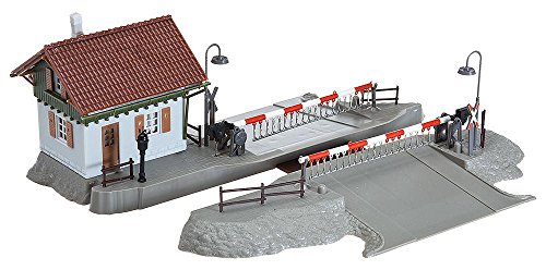 faller-120174-h0-bahn-bergang-mit-schrankenw-rterhaus-bausatz image 4