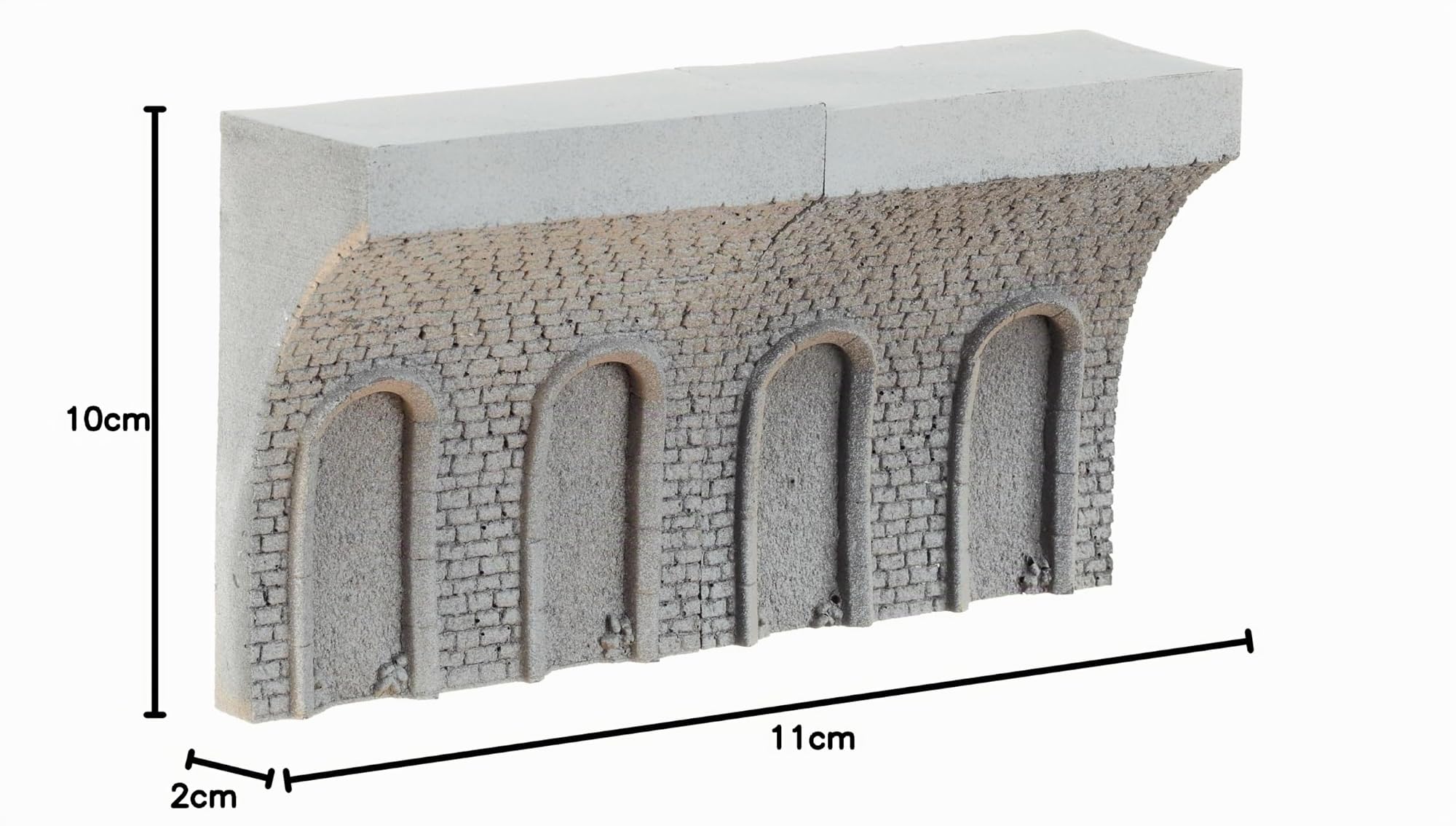 noch-tunnel-innenwand-gerade-2x-10-cm-hartschaum-h0 image 6