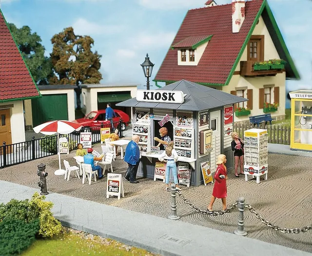 faller-pola-330995-susi-s-zeitschriftenkiosk-bausatz-wei image 1