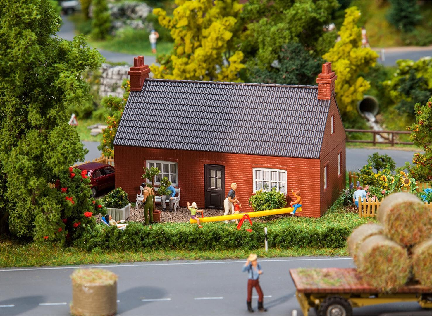 faller-klinkerhaus-wohnhaus-spur-h0 image 3