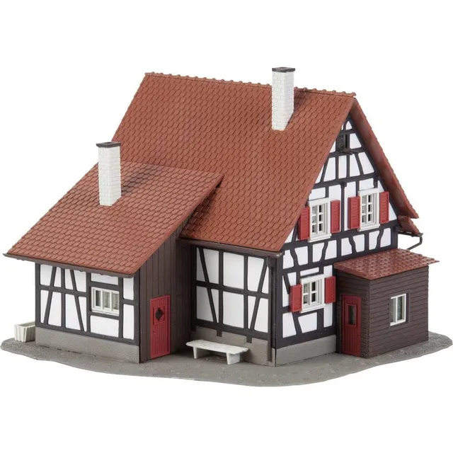 faller-fachwerkhaus-bausatz-spur-h0-121-x-126-x-95-mm image 1