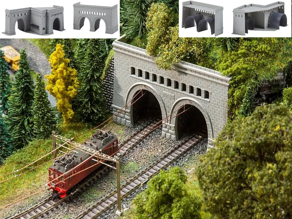 faller-tunnelportale-simplon-nord-und-s-d-spur-n-bausatz image 1