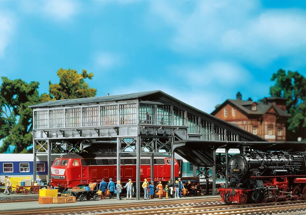 faller-bahnsteigbr-cke-bausatz-h0-221x234x122mm image 2