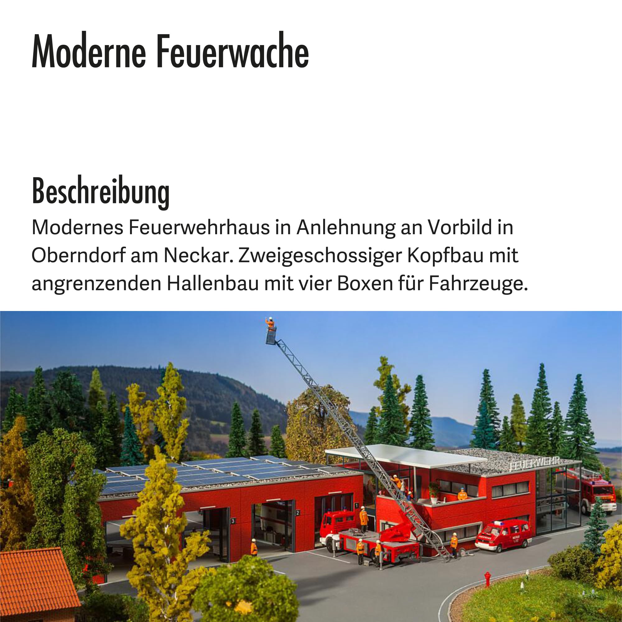 faller-moderne-feuerwache-h0-bausatz-303-teile image 3