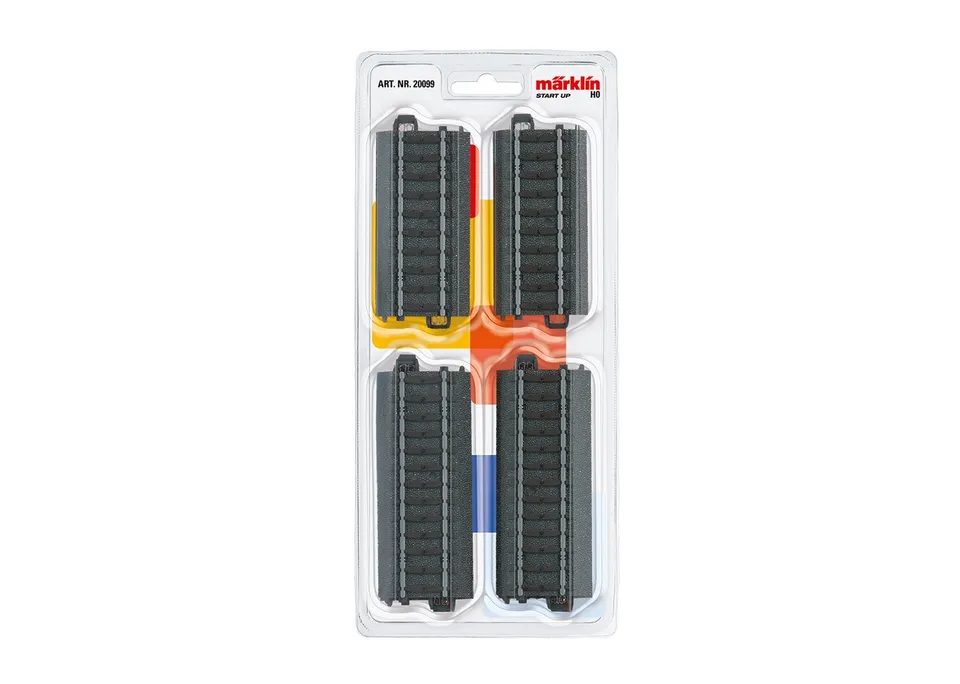 m-rklin-start-up-20099-gerades-c-gleis-6-teilig-spur-h0 image 1