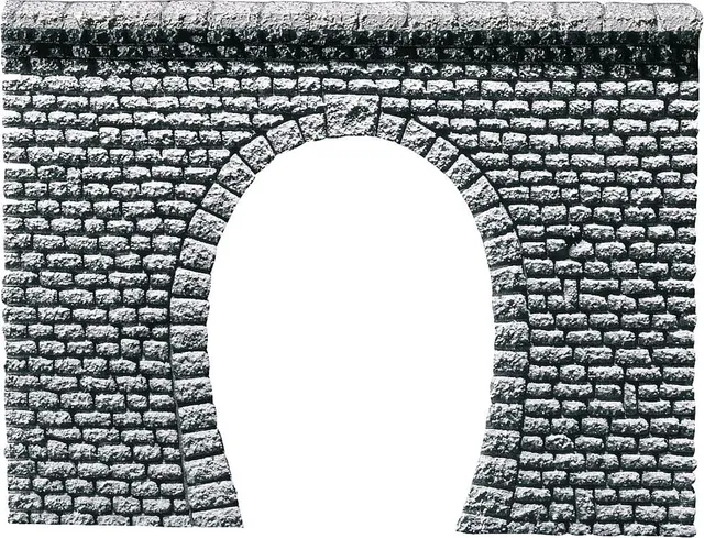 faller-170880-tunnelportal-profi-naturstein-1-gleisig image 1