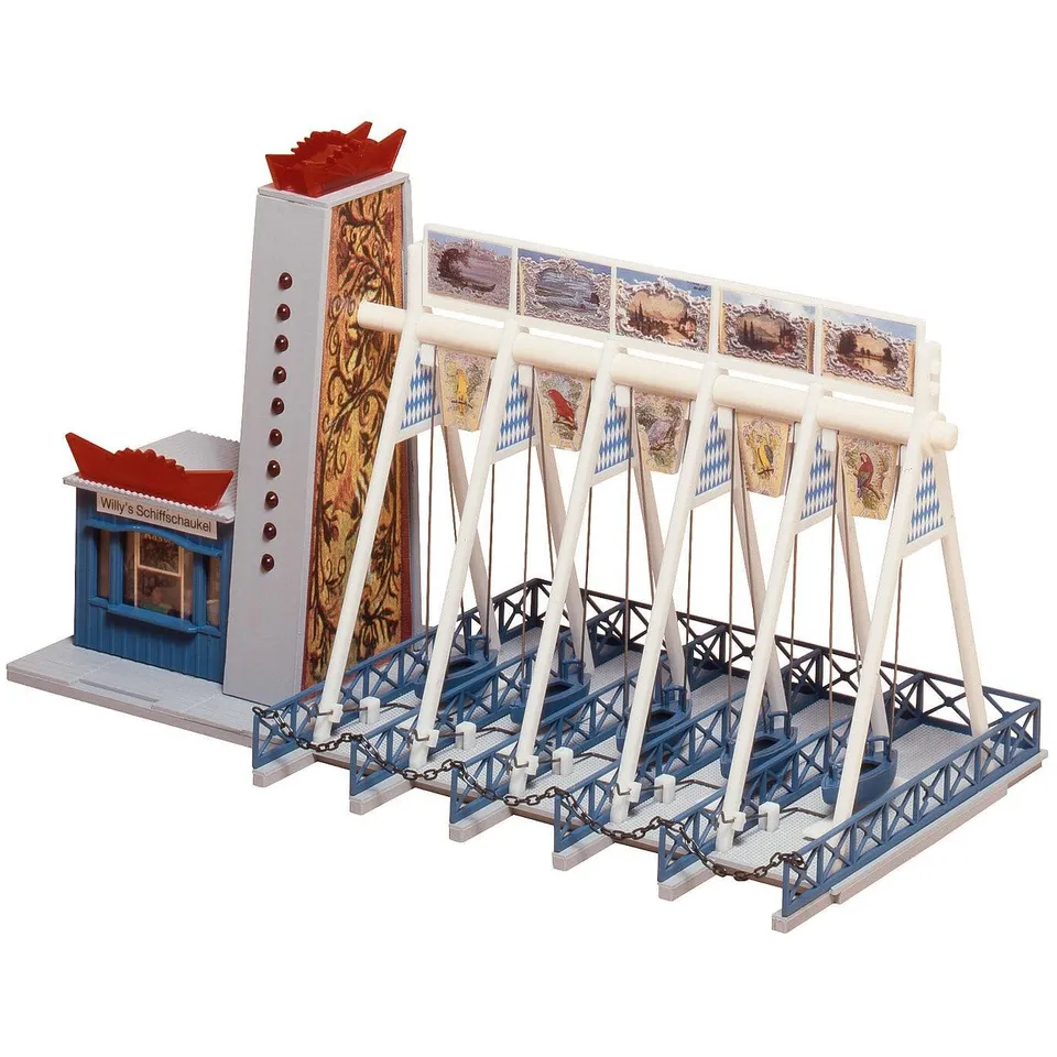 faller-140318-schiffschaukel-mit-antrieb-kirmes-modell-h0 image 1