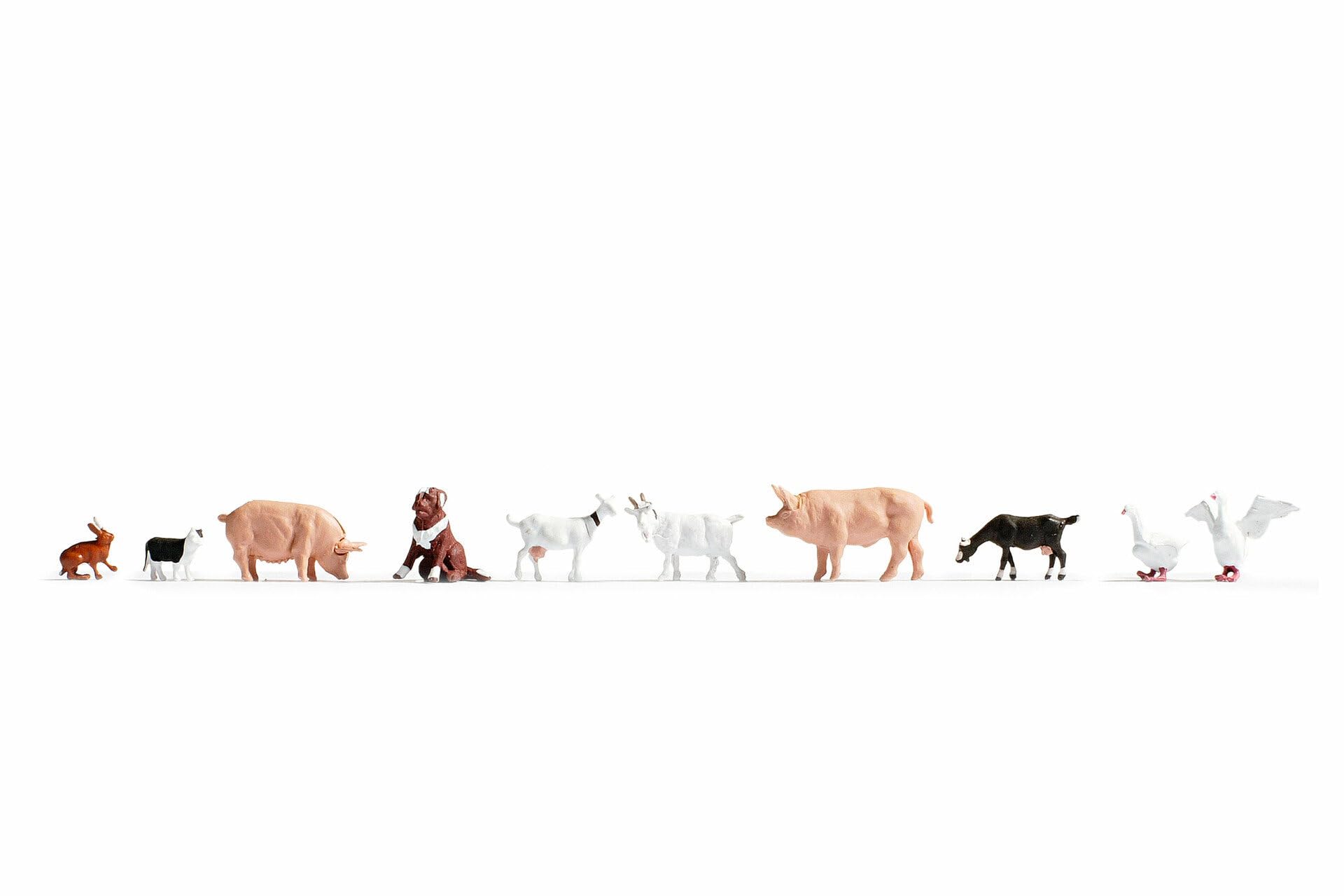 noch-tiere-auf-dem-bauernhof-tt-1-120-set-10-figuren image 1