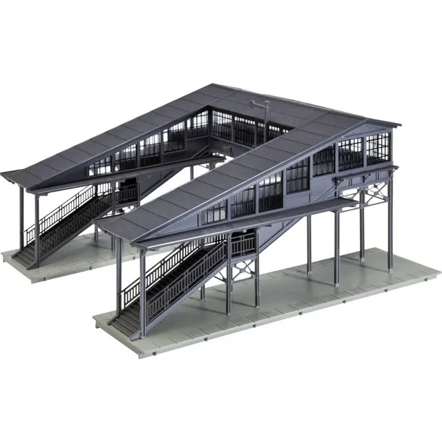 faller-bahnsteigbr-cke-bausatz-h0-221x234x122mm image 1