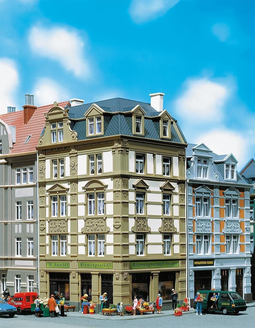 faller-130916-stadteckhaus-goethestra-e-62-h0-4-st-ckig-mit-laden image 2