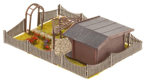faller-180491-h0-schrebergarten-mit-gartenlaube-bausatz image 6