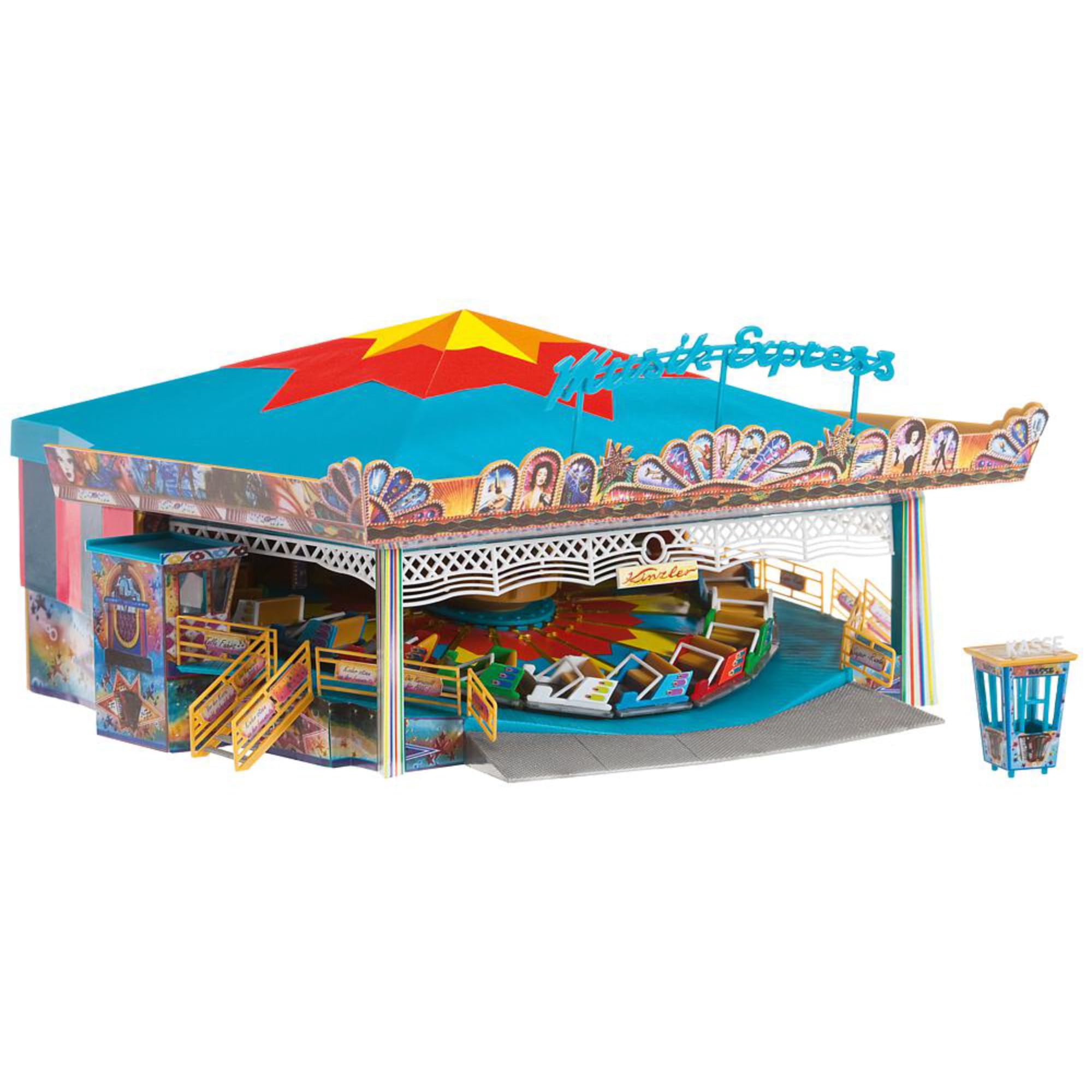 faller-musik-express-karussell-h0-kirmes-bausatz-208-x-199-x-93-mm-motorisiert image 1