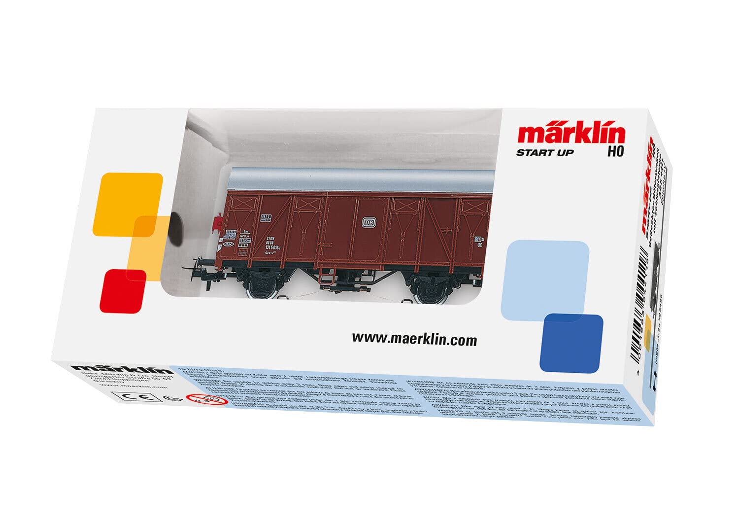 m-rklin-start-up-4411-gedeckter-g-terwagen-gs-uv-213-mit-schlusslaterne-spur-h0 image 3