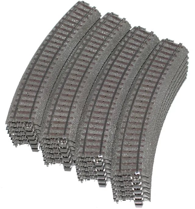 m-rklin-h0-24130-gebogenes-c-gleis-r1-30-24-st-ck image 1