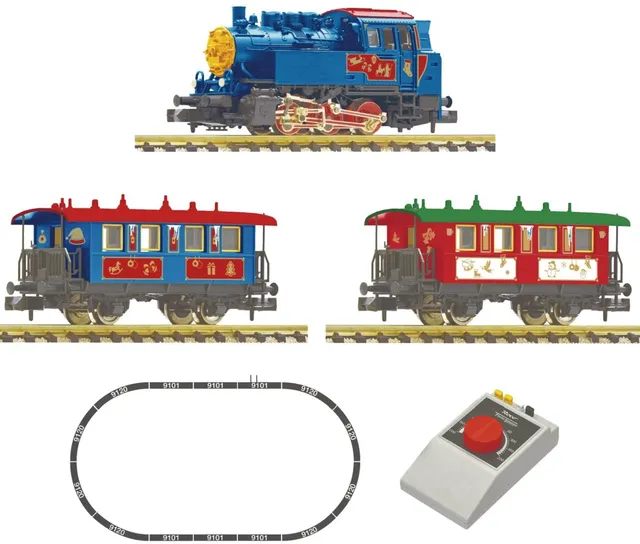 fleischmann-5160007-analog-startset-weihnachtszug-br-80-spur-n image 1