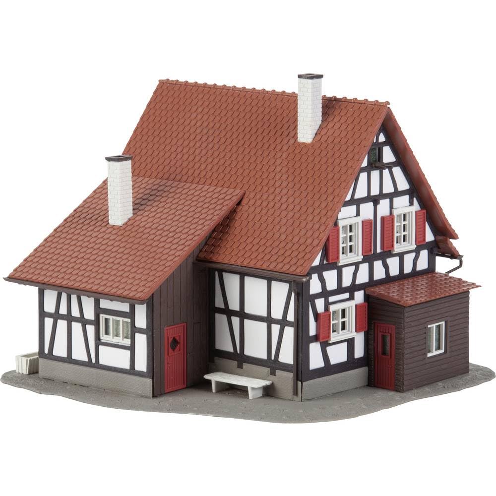 faller-fachwerkhaus-bausatz-spur-h0-121-x-126-x-95-mm image 1