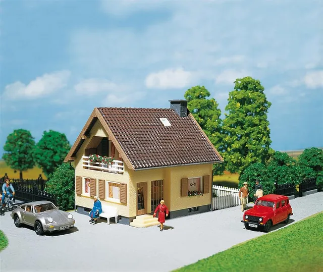 faller-130205-einfamilienhaus-mit-loggia-geb-ude-bausatz-spur-h0 image 1