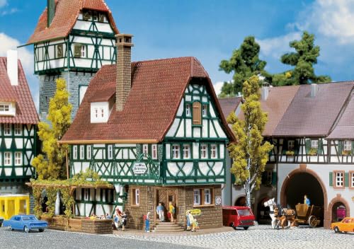 faller-232282-gasthof-rothenburg-bausatz-spur-n-wei-mit-laube image 3