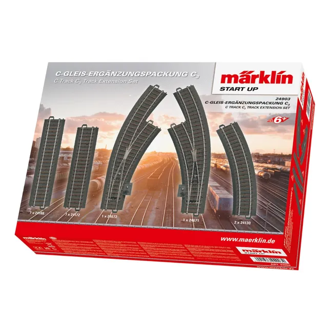 m-rklin-start-up-24903-c-gleis-erg-nzungspackung-c3-spur-h0 image 1