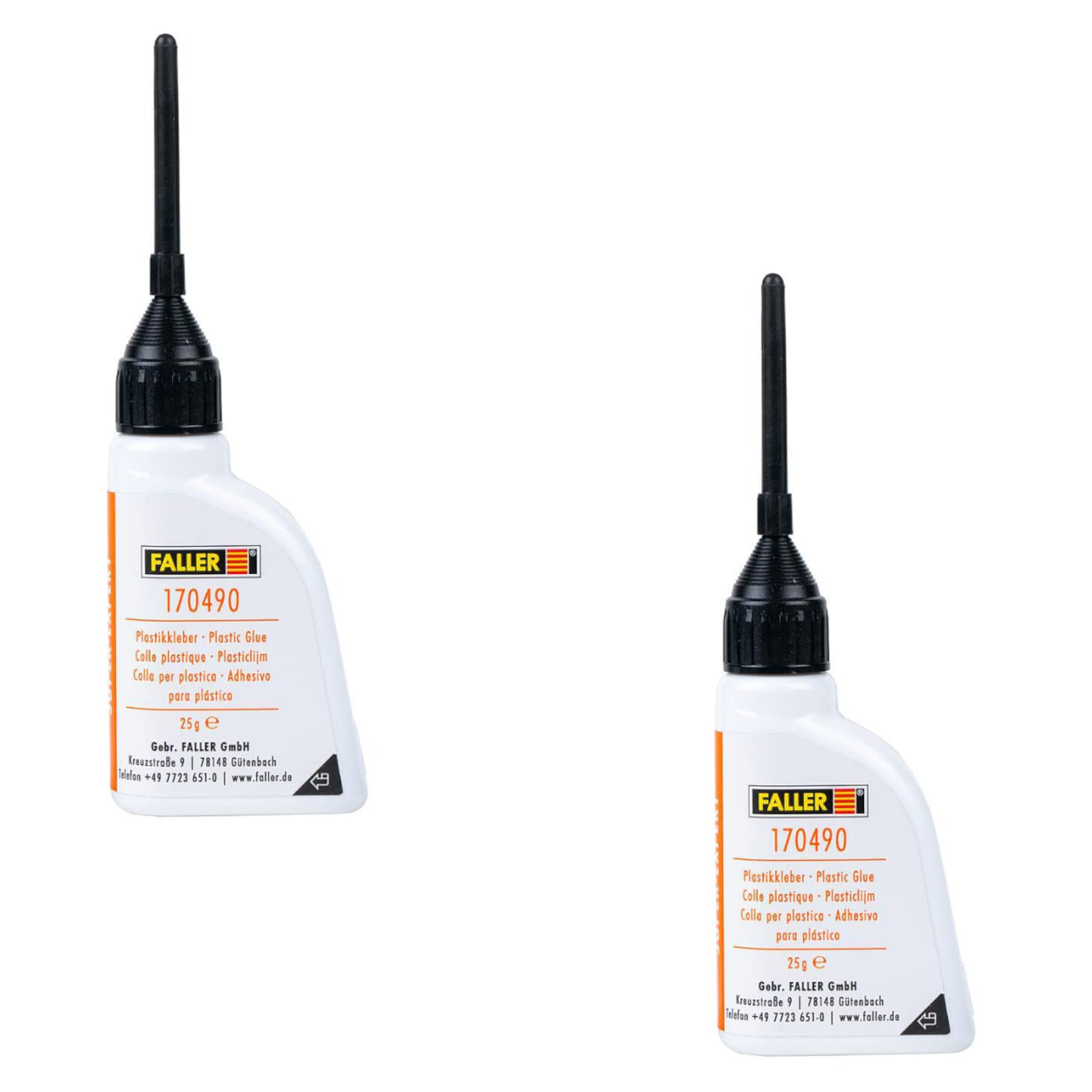 faller-super-expert-plastikkleber-doppelpack-2-x-25-g-mit-kan-le image 1