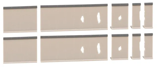 faller-betonmauer-bausatz-h0-220-mm image 1