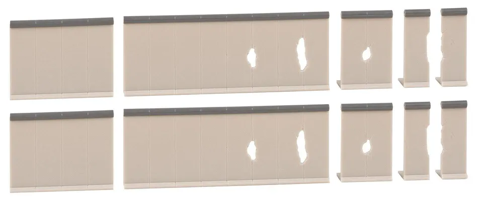 faller-betonmauer-bausatz-h0-220-mm image 1